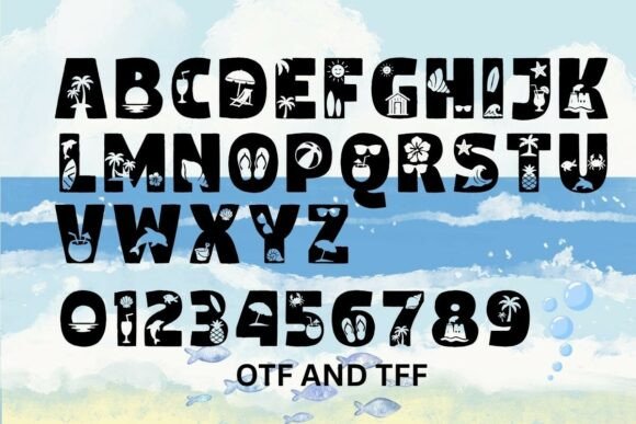 Beach Life Font - Preview 1