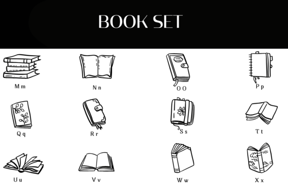 Book Set Font - Preview 2