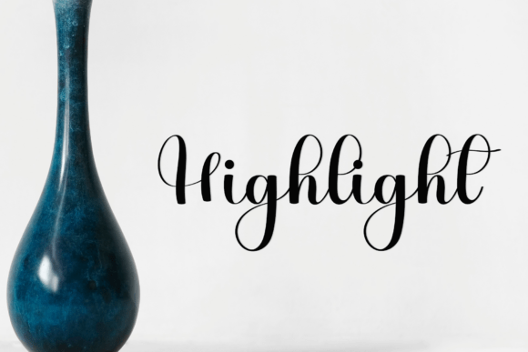 Bulky Writing Font - Preview 3