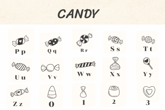 Candy Font - Preview 1