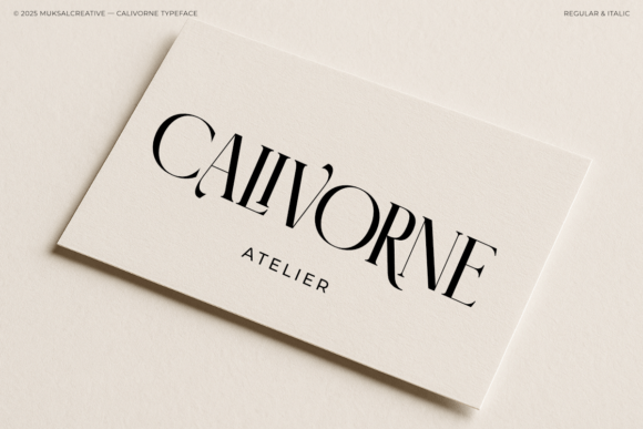 Calivorne Font - Preview 4