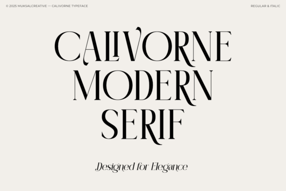 Calivorne Font - Preview 6