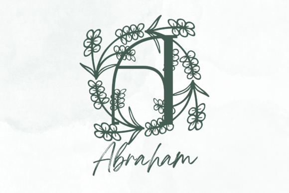 Elarose Monogram Font - Preview 1