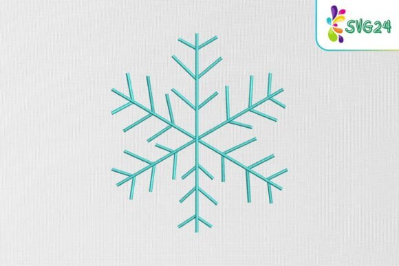 Elegant Winter Snowflake