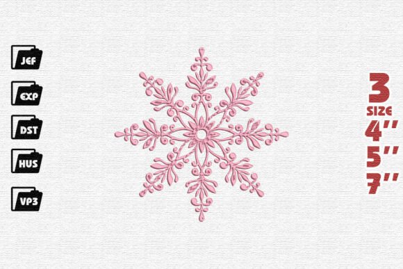 Floral Snowflake