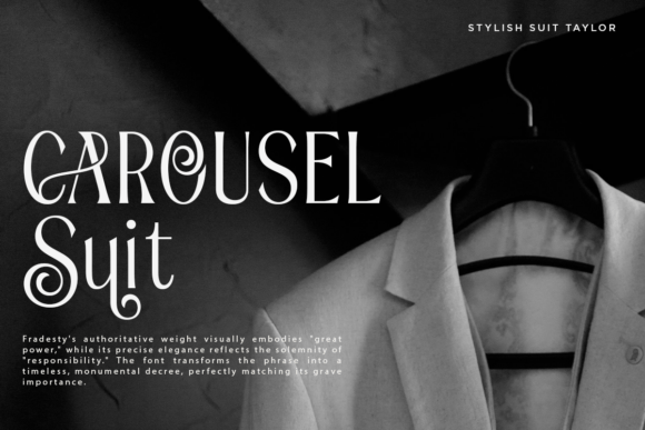 Fradesty Font PNG with transparent background - Preview 2