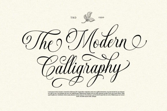 Gastonia Script Font - Preview 4