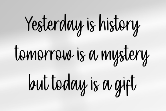 Handship Font - Preview 3