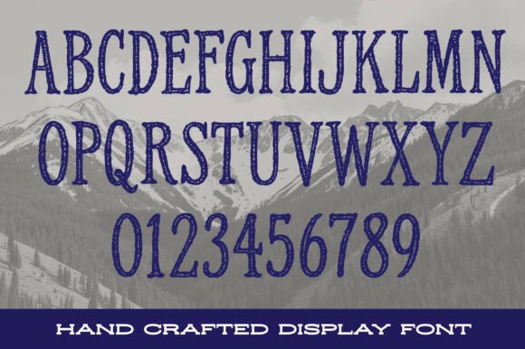 Idaho Springs Font PNG with transparent background - Preview 2
