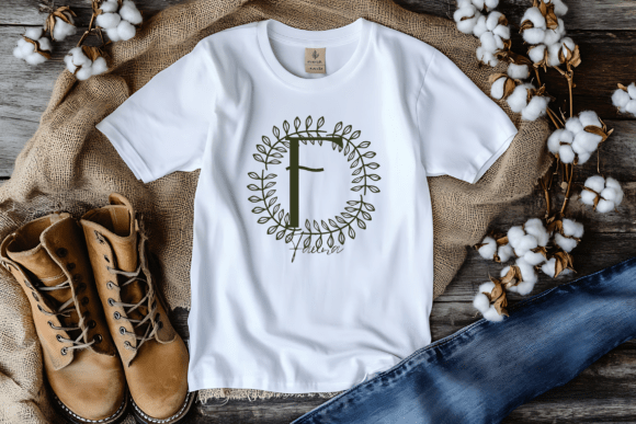 Novara Monogram Font PNG with transparent background - Preview 2