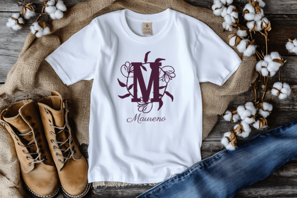 Orvara Monogram Font PNG with transparent background - Preview 2
