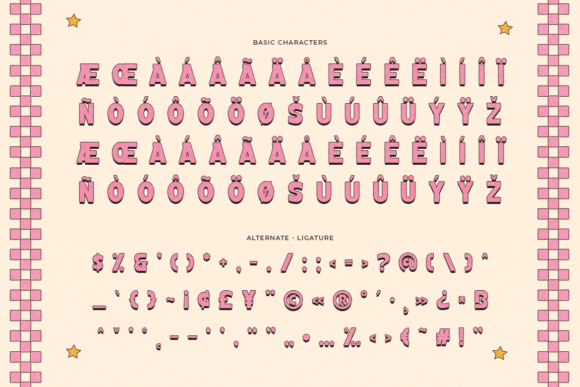 Rodnick Font PNG with transparent background - Preview 2