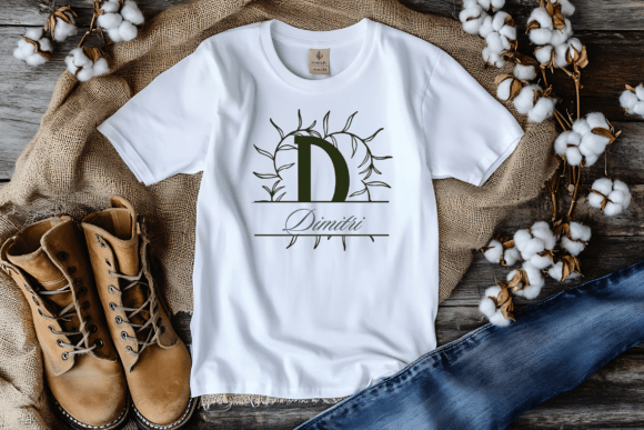 Rosalith Split Monogram Font font preview - 2