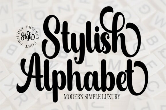 Stylish Alphabet