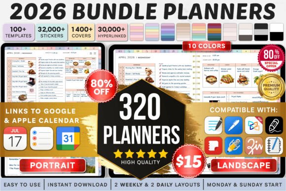 All-in-One Digital Planner, Goodnotes