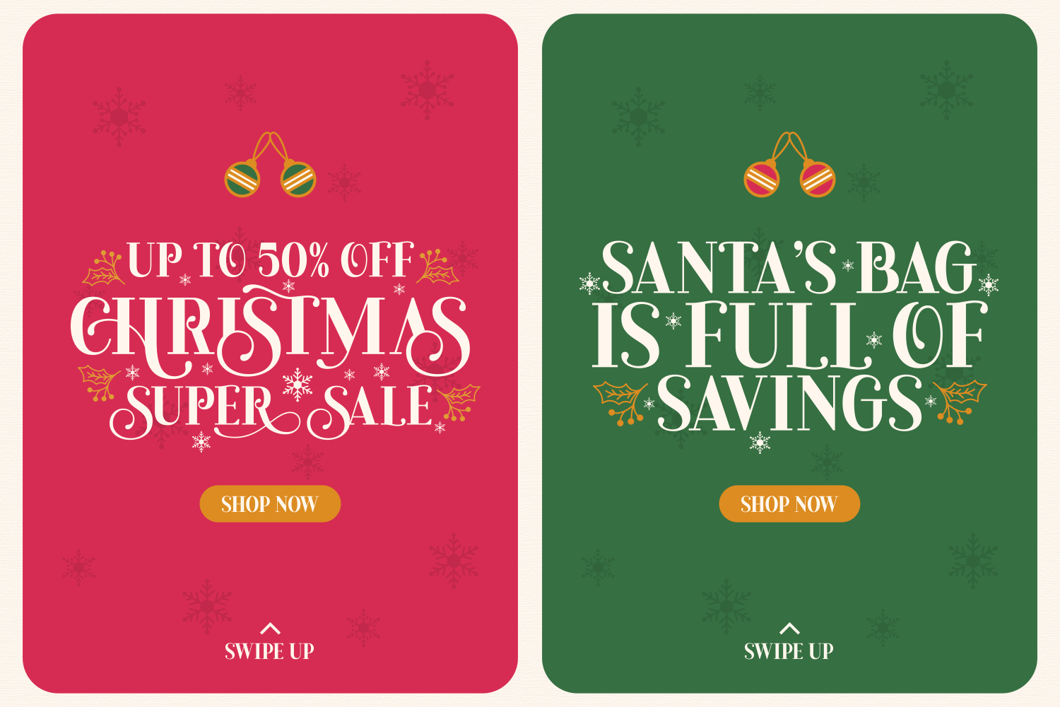 Amour Christmas Font - photo 2