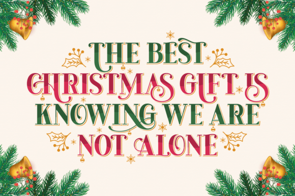 Amour Christmas Font - Preview 2