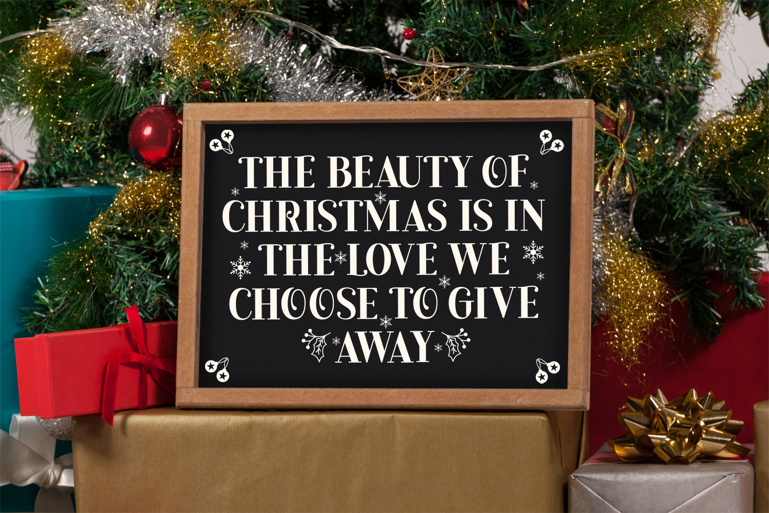 Amour Christmas Font - photo 9