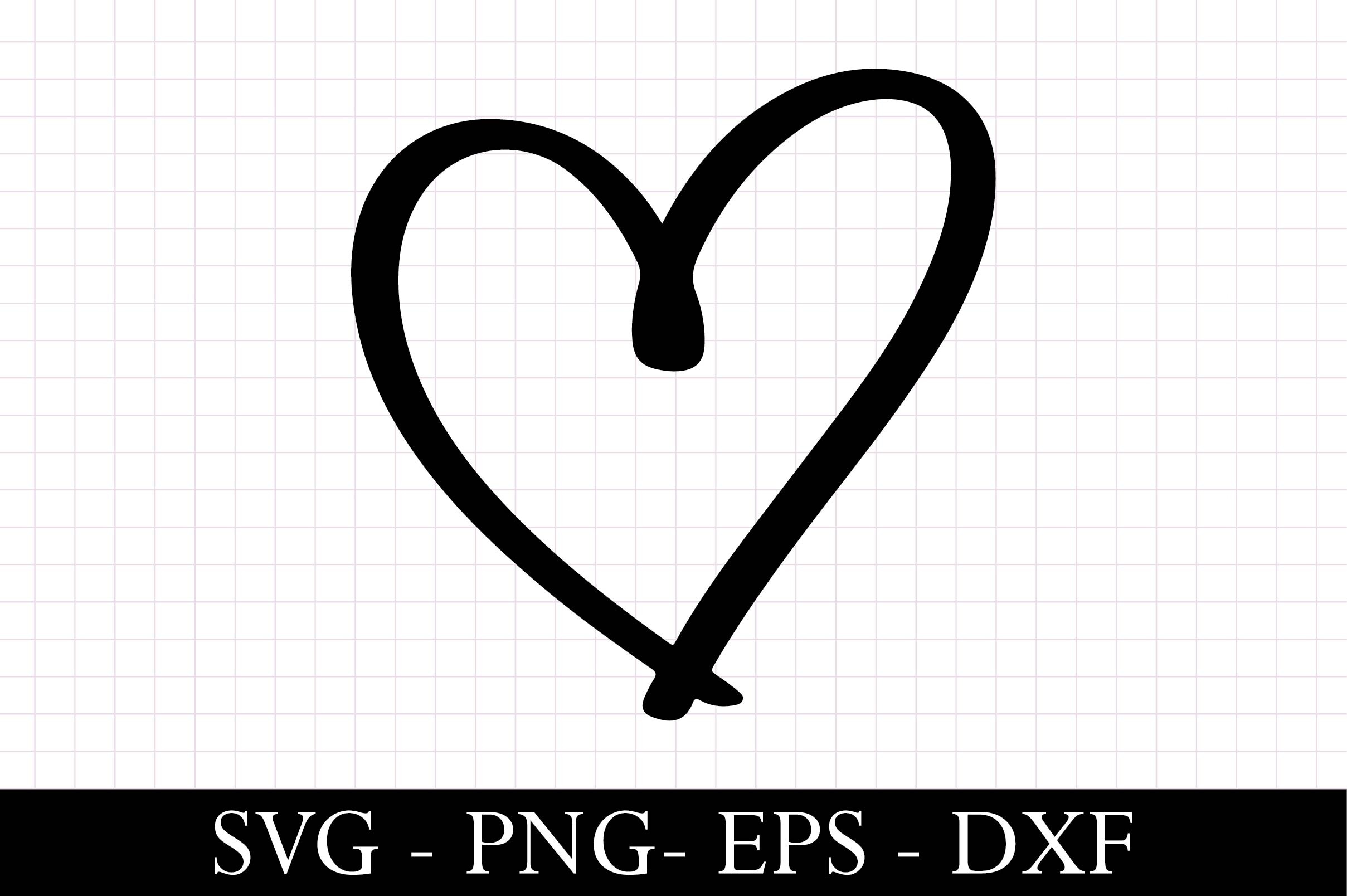 Double Heart Svg, Heart Svg