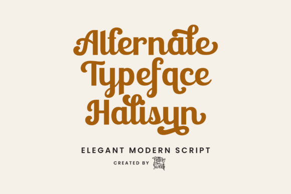 Halisun Font - Preview 6