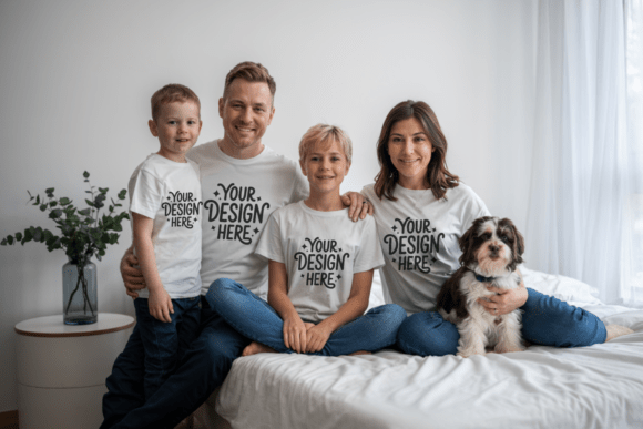 Matching Family BC3001 Group Mockup 11