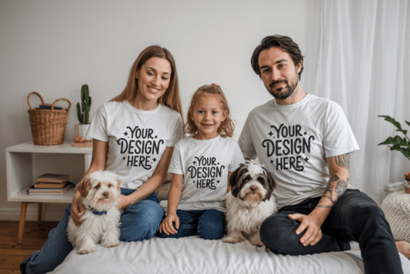 Matching Family BC3001 Group Mockup 15