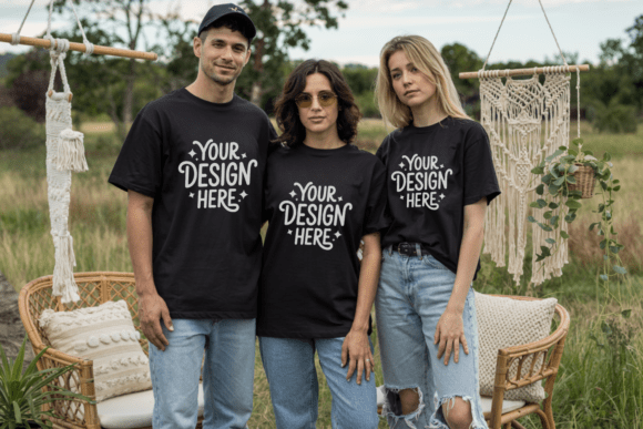 Matching Family BC3001 Group Mockup 19