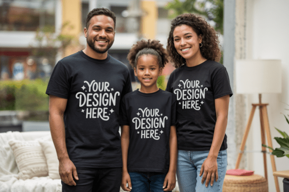 Matching Family BC3001 Group Mockup 2