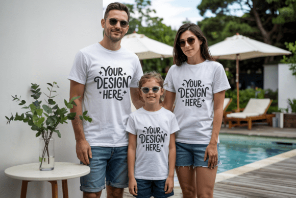 Matching Family BC3001 Group Mockup 21