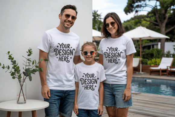 Matching Family BC3001 Group Mockup 22