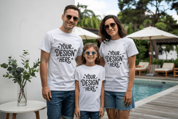 Matching Family BC3001 Group Mockup 23