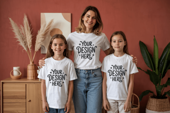 Matching Family BC3001 Group Mockup 24