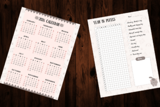 Printable Canva Planner Template Bundle Graphic by MikuWaku · Creative ...