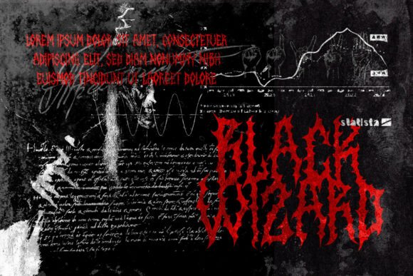 Aborted Corpse Metal Font - Preview 2