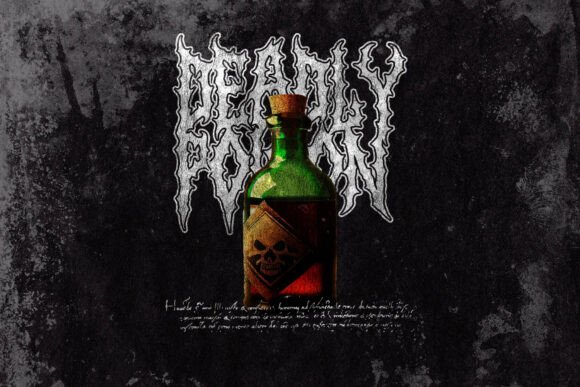 Aborted Corpse Metal Font - Preview 4