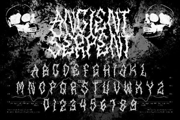 Ancient Serpent Font - Preview 2