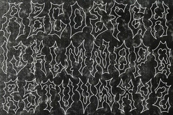 Anger Raven Font - Preview 6