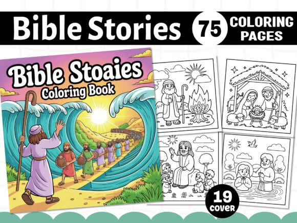 Bible Stories Coloring Pages