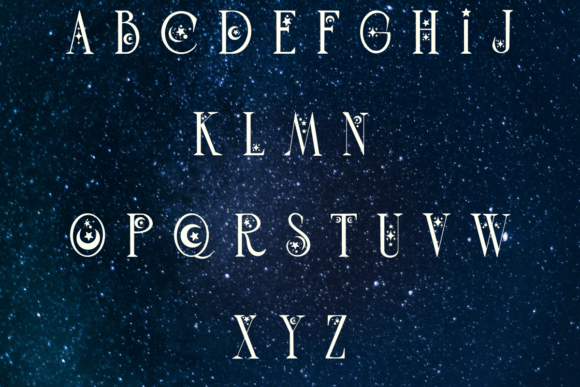 Celestial Pair Font - Preview 1