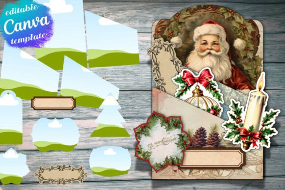 Christmas Canva Tag Template