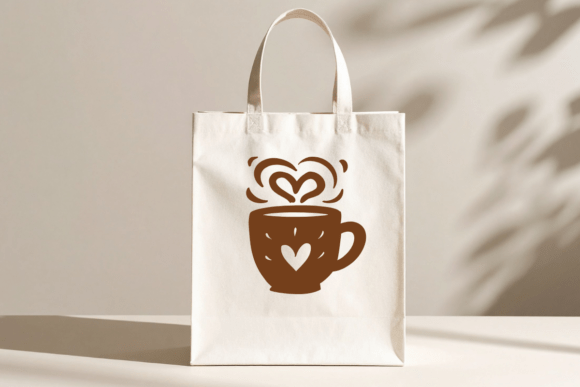 Coffee Set Font PNG with transparent background - Preview 5