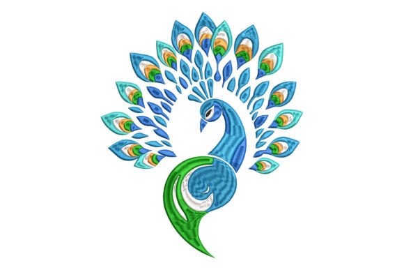 Colorful Peacock