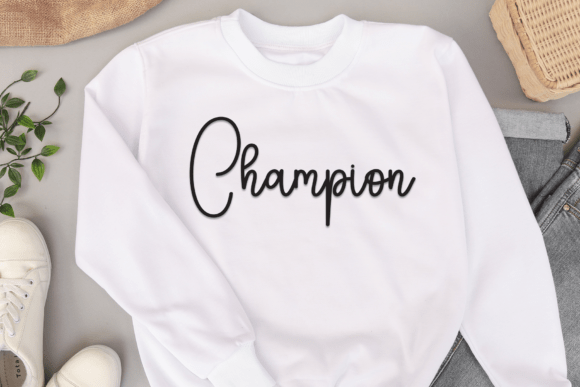 Cupcake Homemade Font - Preview 4