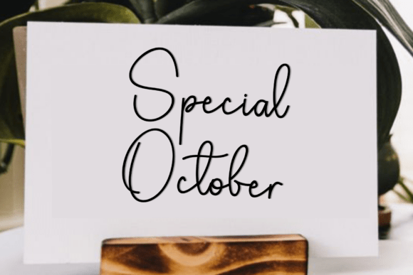 Daily Journal Font PNG with transparent background - Preview 3