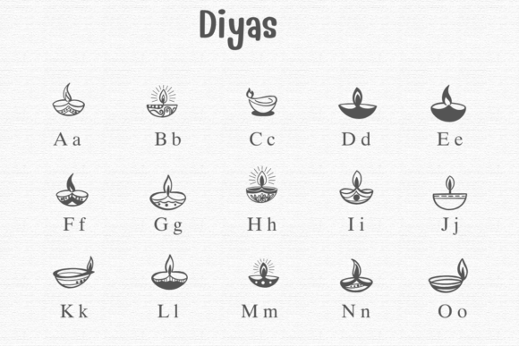 Diyas Font - Preview 1