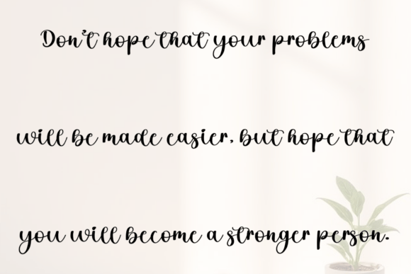 Floral Wedding Font - Preview 4