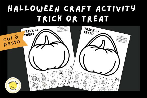 HALLOWEEN Craft Trick or Treat Basket