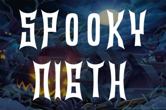 Halloween Excitement Font - Preview 2