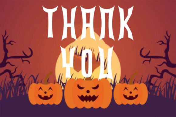 Halloween Excitement Font - Preview 5