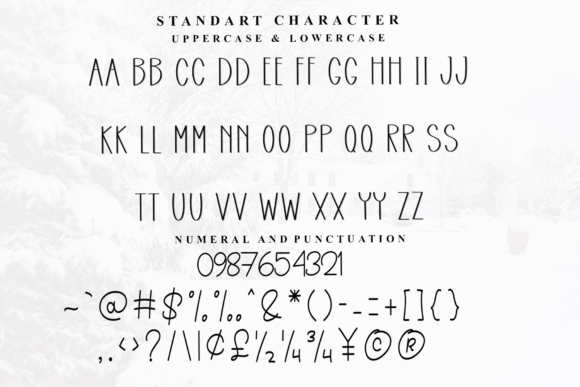 Hospital Homemade Font font preview - 3